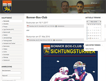 Tablet Screenshot of bonner-box-club.de